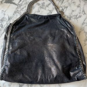 Stella McCartney iconic Falabella Tote Bag in Black.